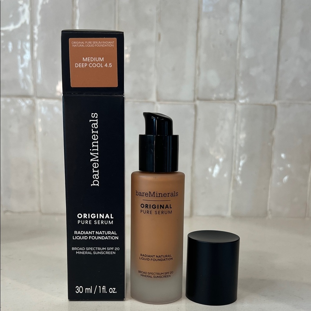 bareMinerals Original Pure Serum Foundation - Medium Deep Cool 4.5